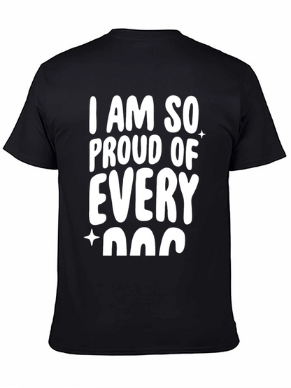 Proud Dog Lover Black T-Shirt
