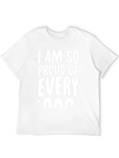 Proud Dog Lover Black T-Shirt