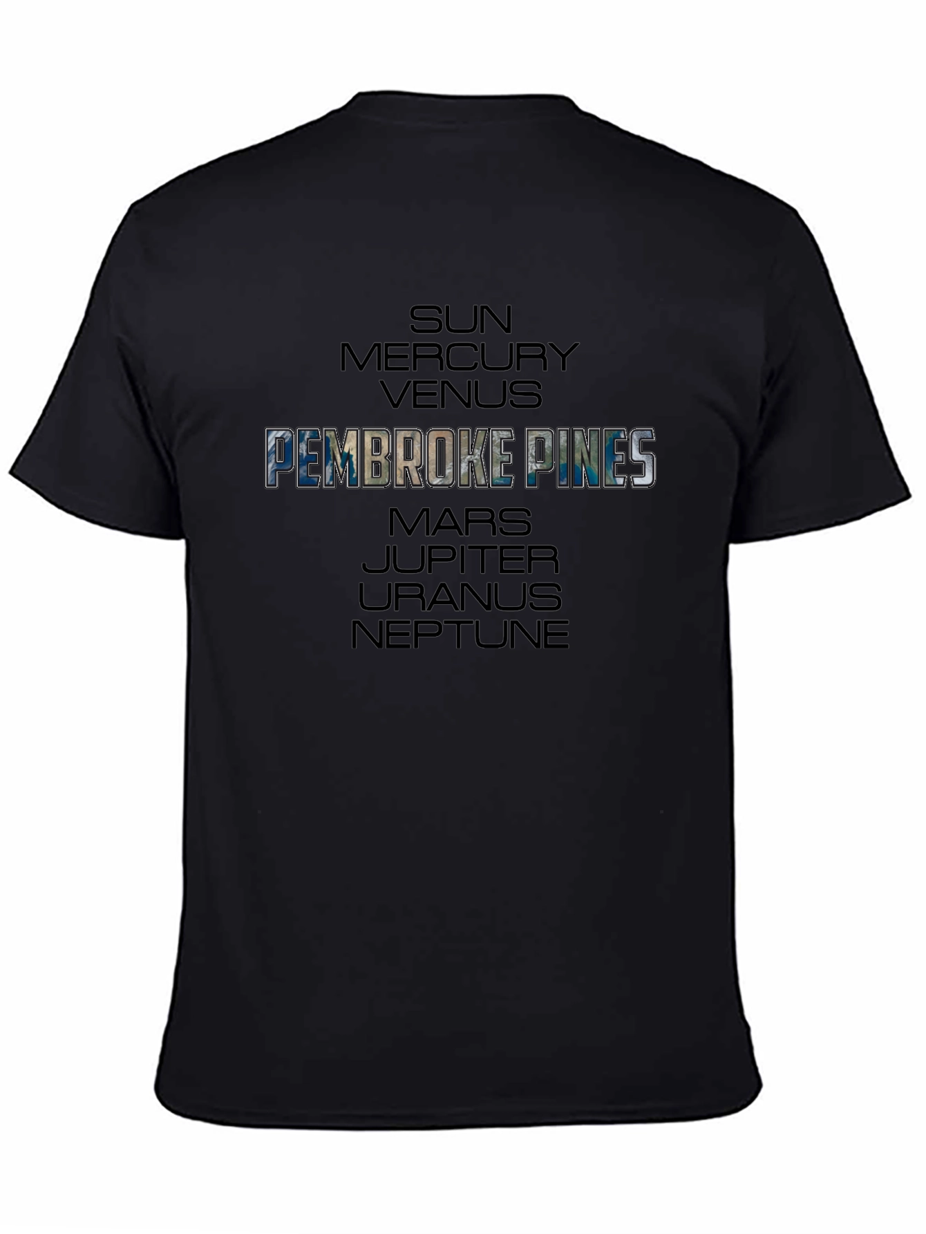 Pembroke Pines Planets Graphic Tee