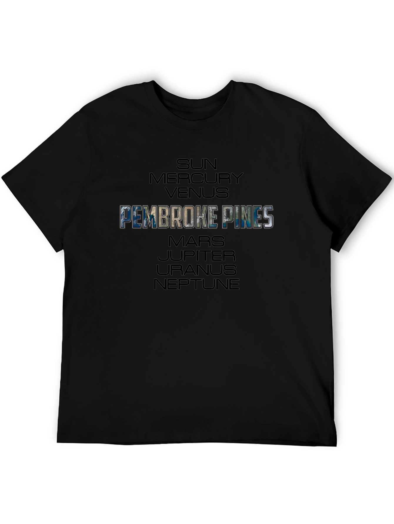 Pembroke Pines Planets Graphic Tee