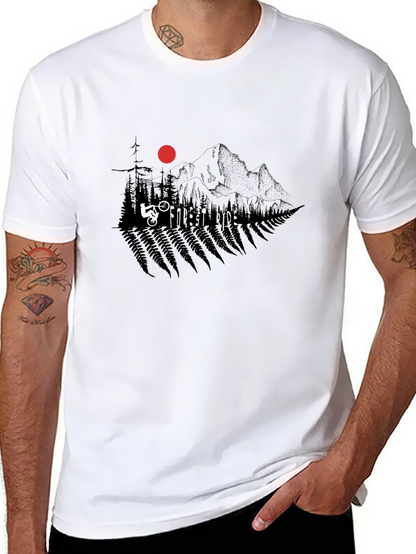 Mountain Biker T-Shirt - Adventure Ride Tee