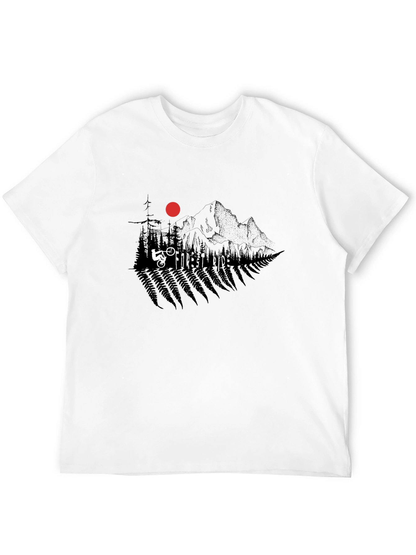 Mountain Biker T-Shirt - Adventure Ride Tee
