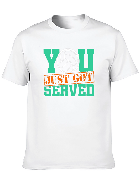 Volleyball Served Graphic Tee