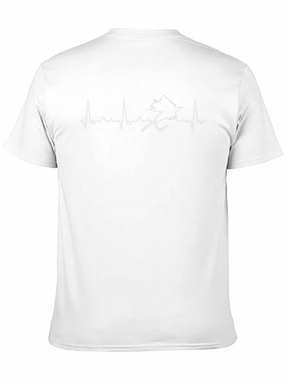 Fishing Heartbeat T-Shirt - Anglers Life