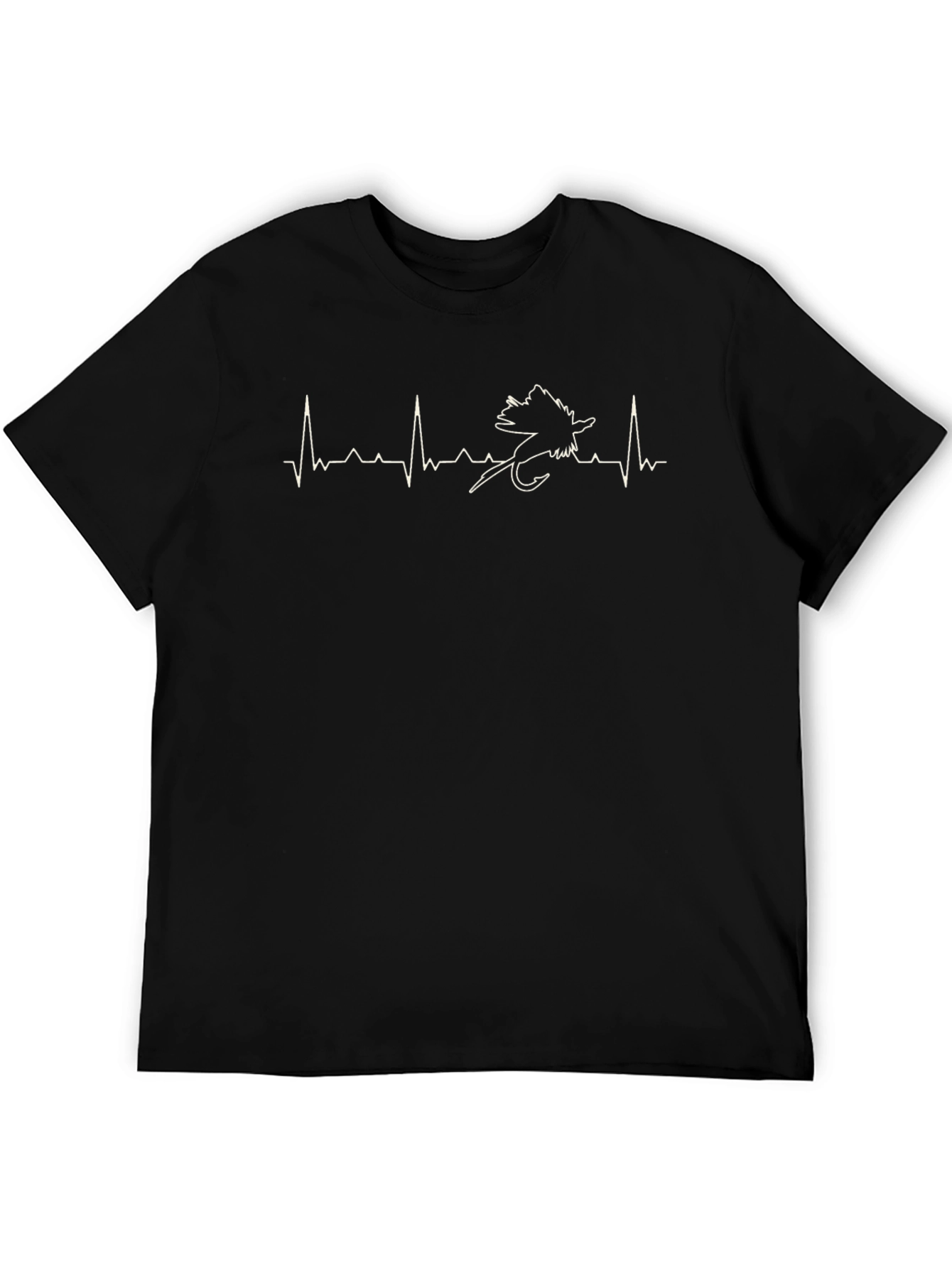 Fishing Heartbeat T-Shirt - Anglers Life