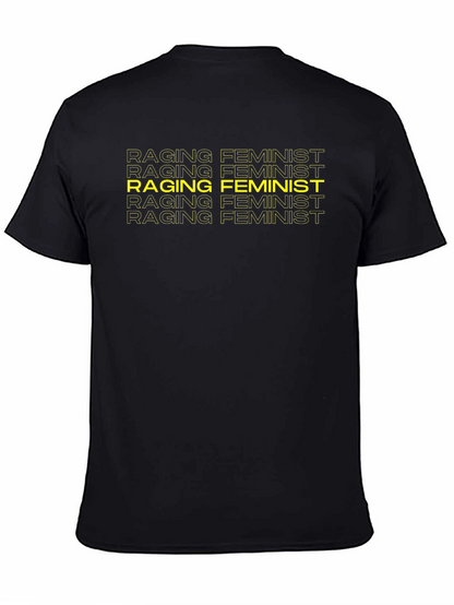 Raging Feminist Graphic Tee - Bold Statement T-Shirt