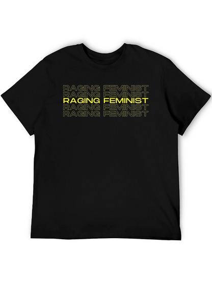 Raging Feminist Graphic Tee - Bold Statement T-Shirt