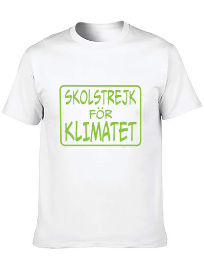 Skolstrejk för Klimatet T-Shirt - Climate Awareness Tee