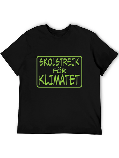 Skolstrejk för Klimatet T-Shirt - Climate Awareness Tee