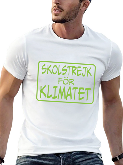 Skolstrejk för Klimatet T-Shirt - Climate Awareness Tee