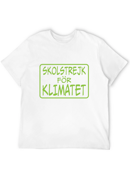 Skolstrejk för Klimatet T-Shirt - Climate Awareness Tee