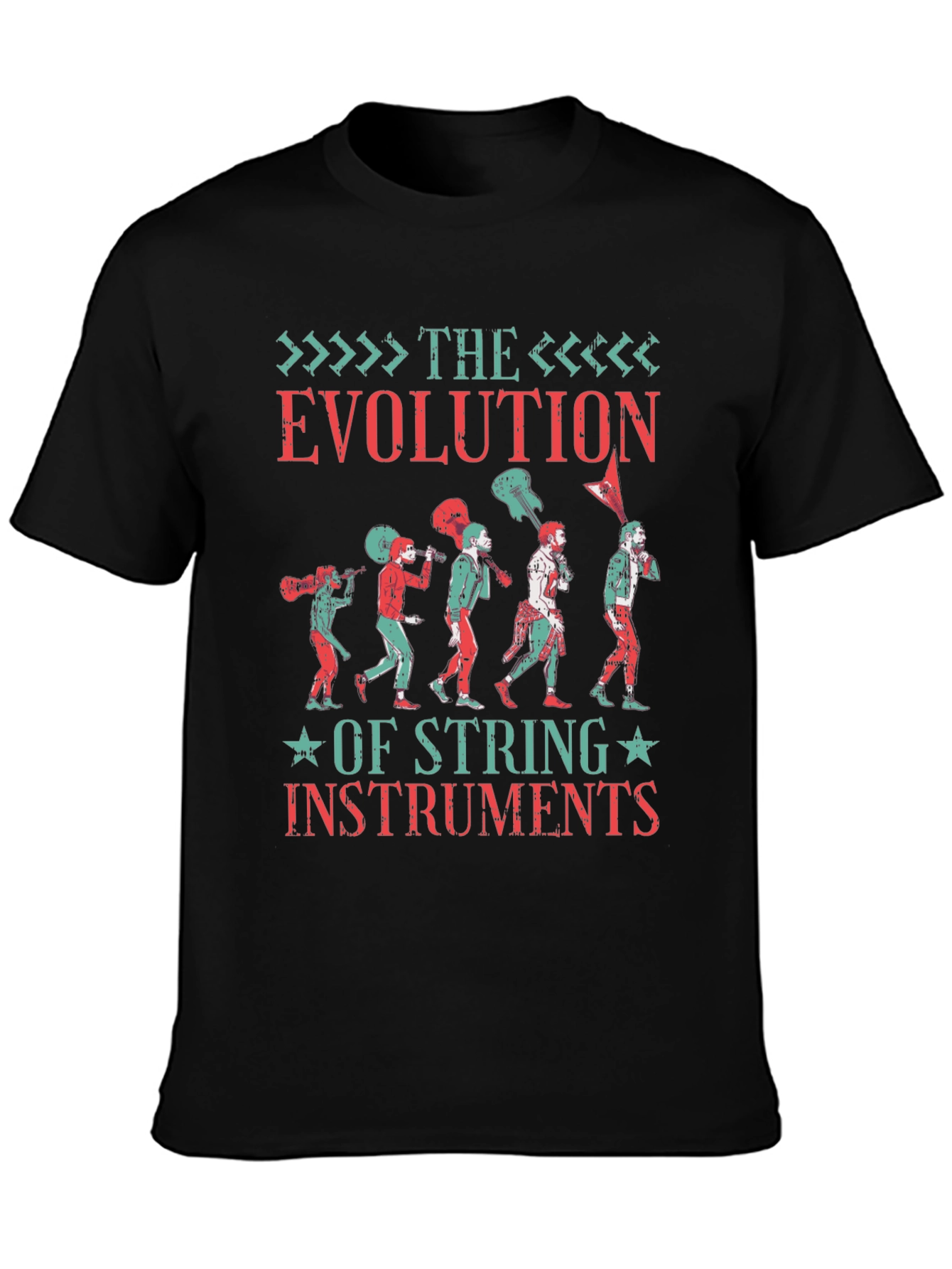Evolution of String Instruments T-Shirt