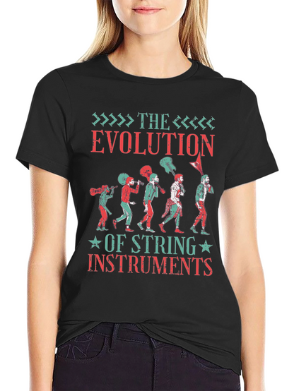 Evolution of String Instruments T-Shirt