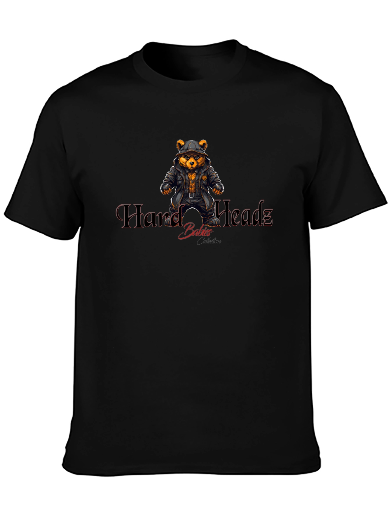 Hard Headz Babies Collection Black T-Shirt