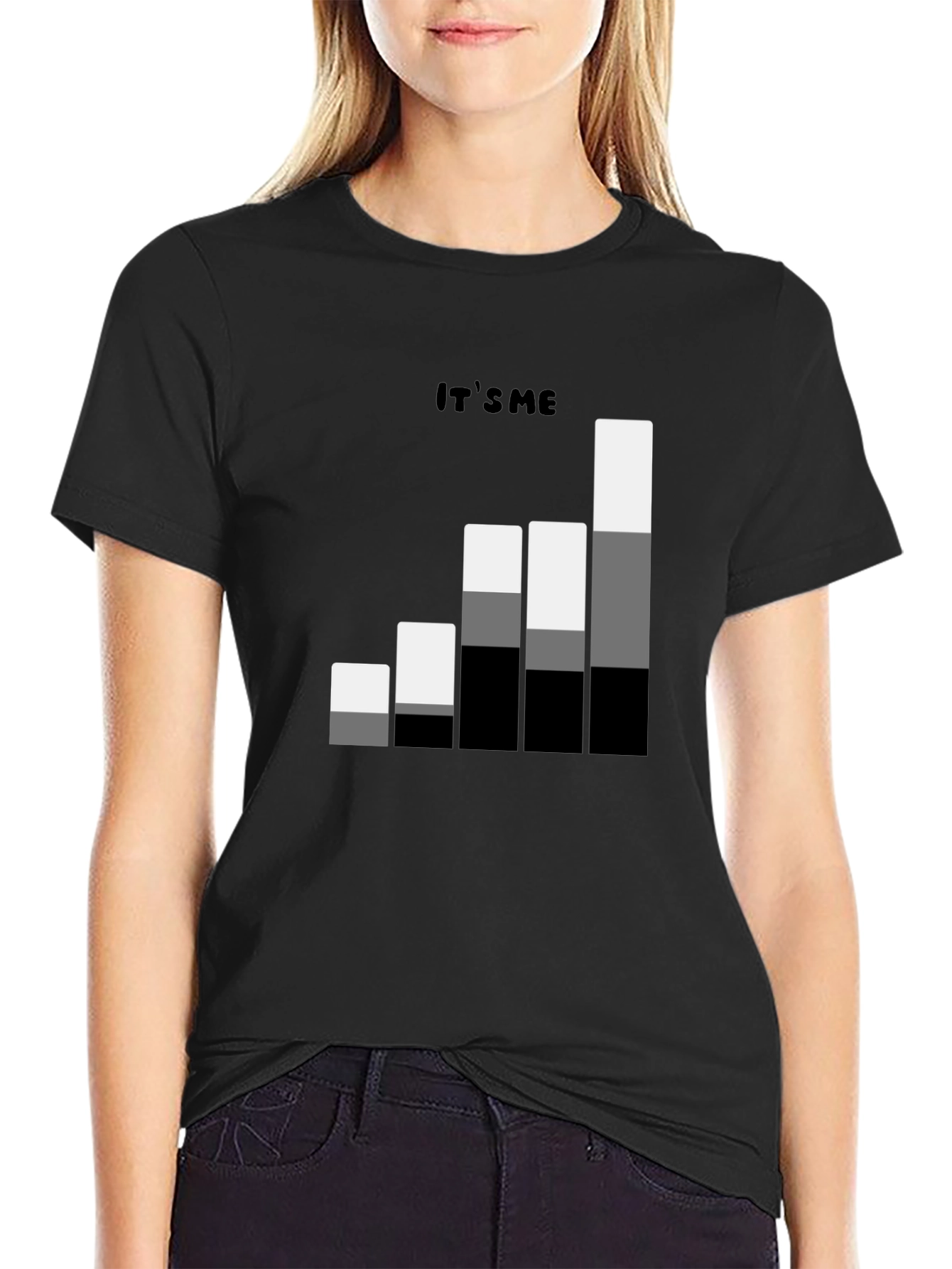 Its Me Graphic Tee - Modern Black T-Shirt