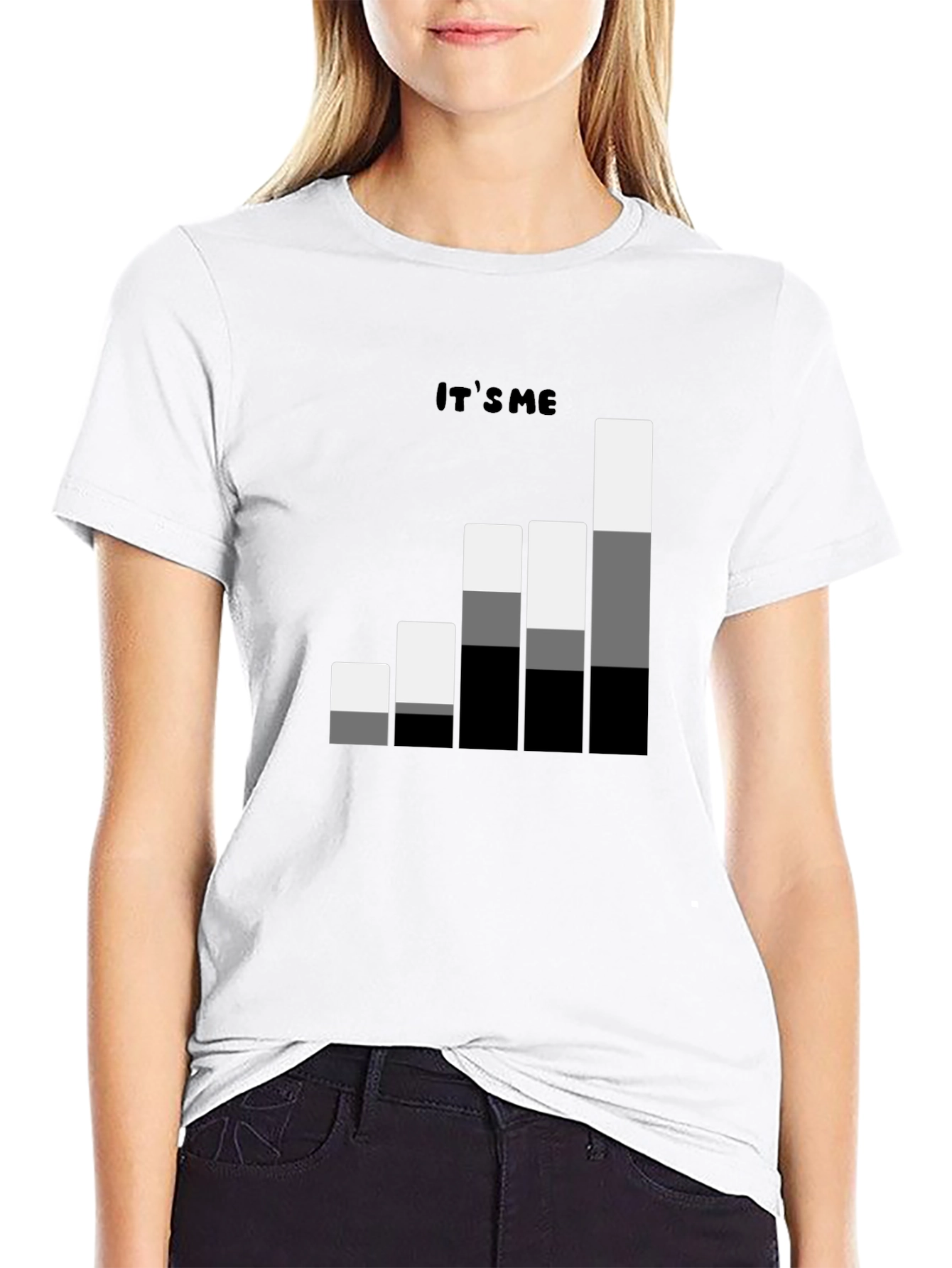 Its Me Graphic Tee - Modern Black T-Shirt