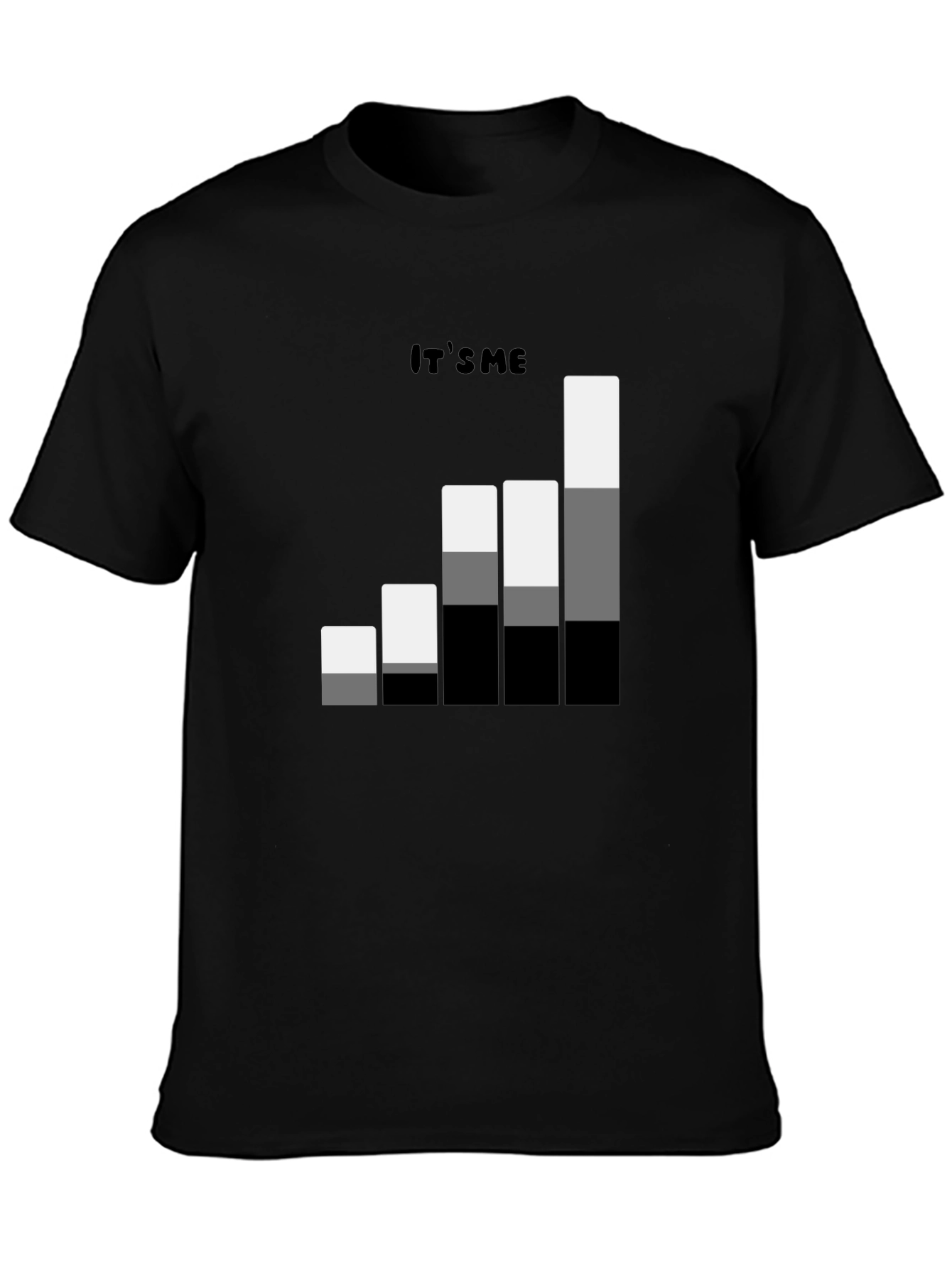 Its Me Graphic Tee - Modern Black T-Shirt
