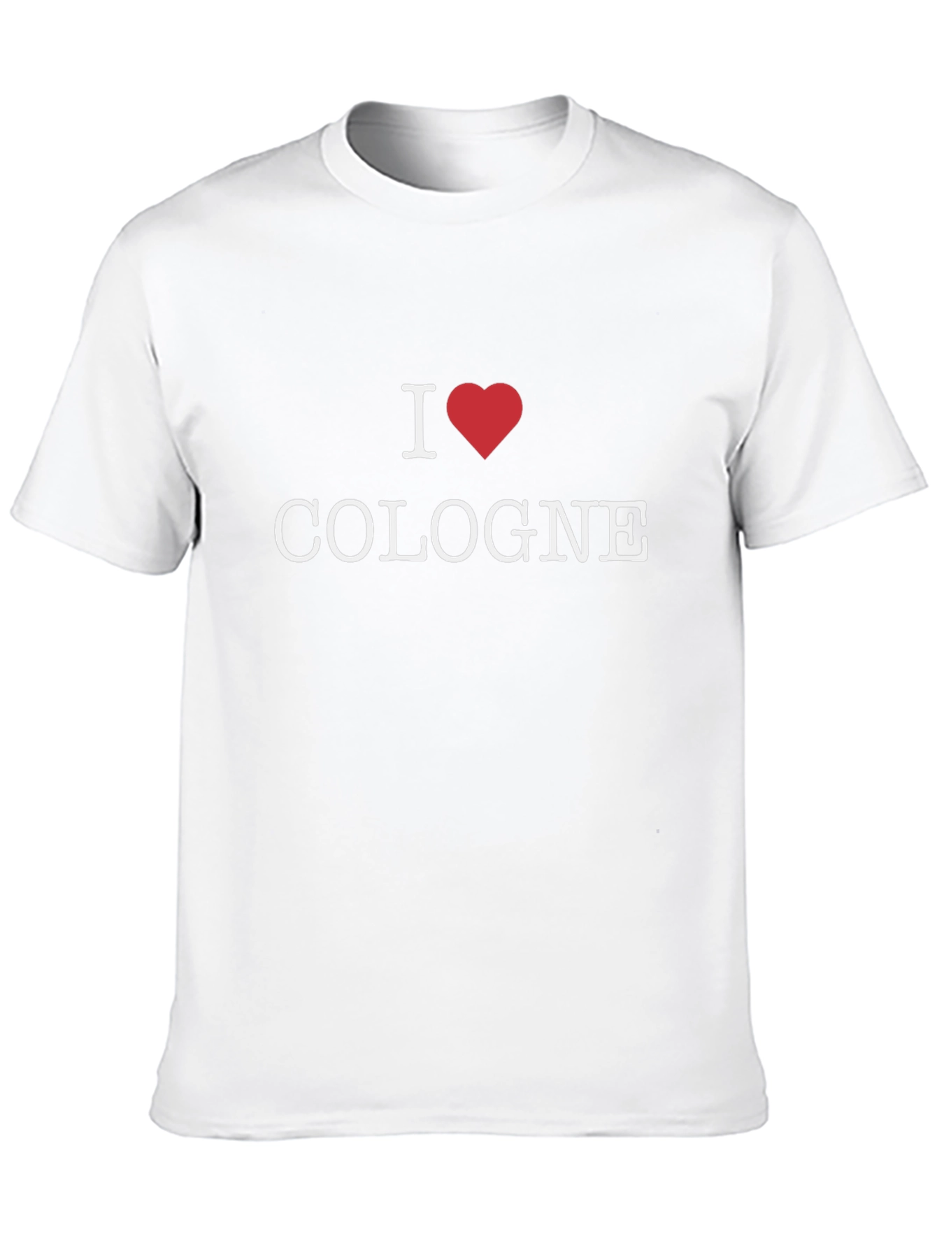 I Love Cologne T-Shirt - Stylish City Pride Tee