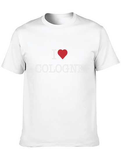 I Love Cologne T-Shirt - Stylish City Pride Tee