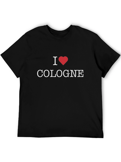 I Love Cologne T-Shirt - Stylish City Pride Tee