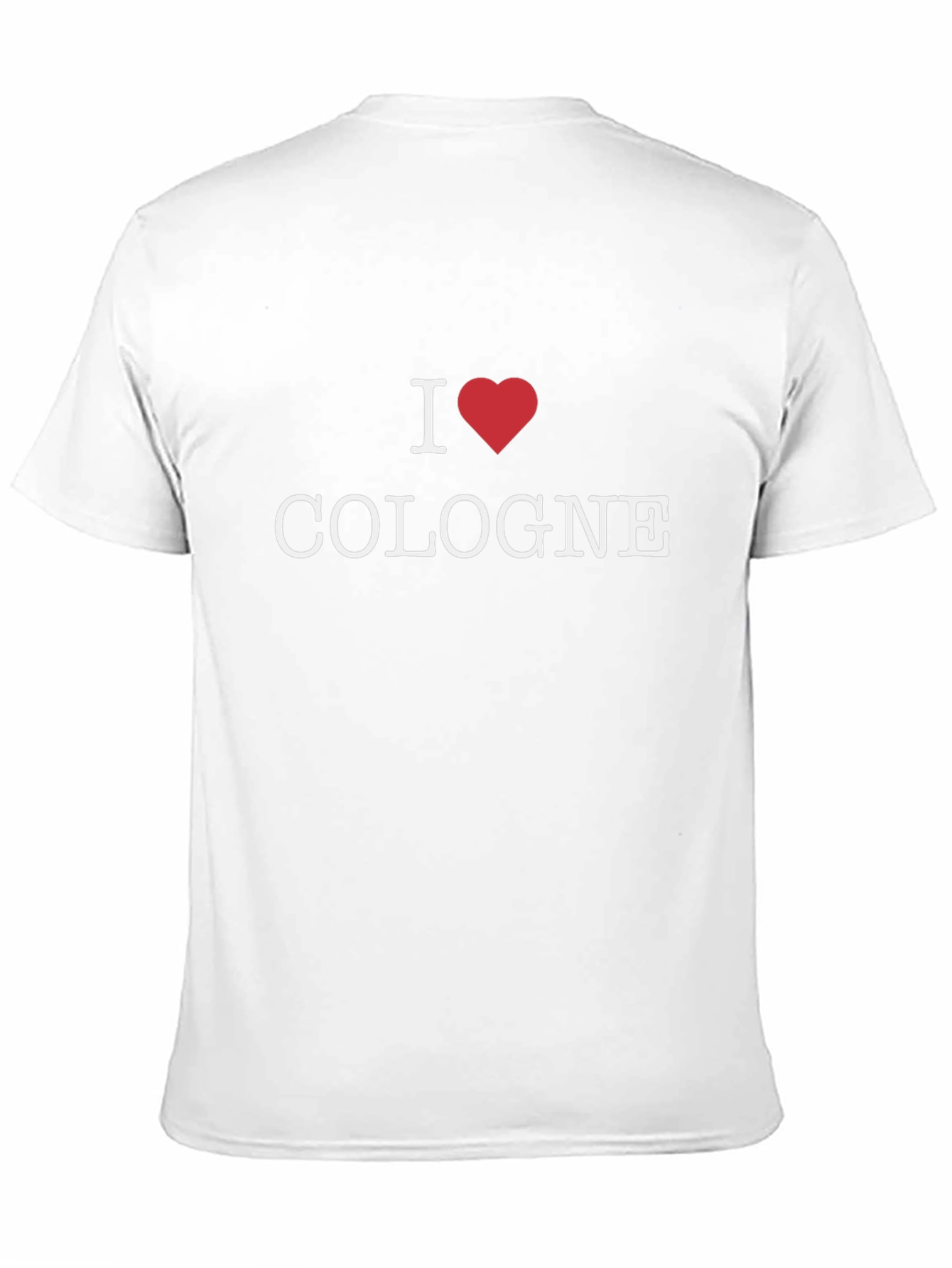 I Love Cologne T-Shirt - Stylish City Pride Tee