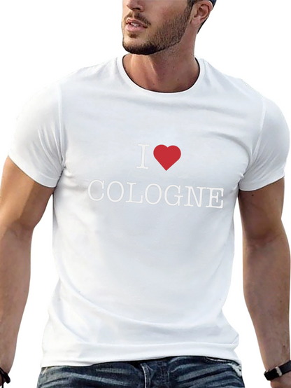I Love Cologne T-Shirt - Stylish City Pride Tee
