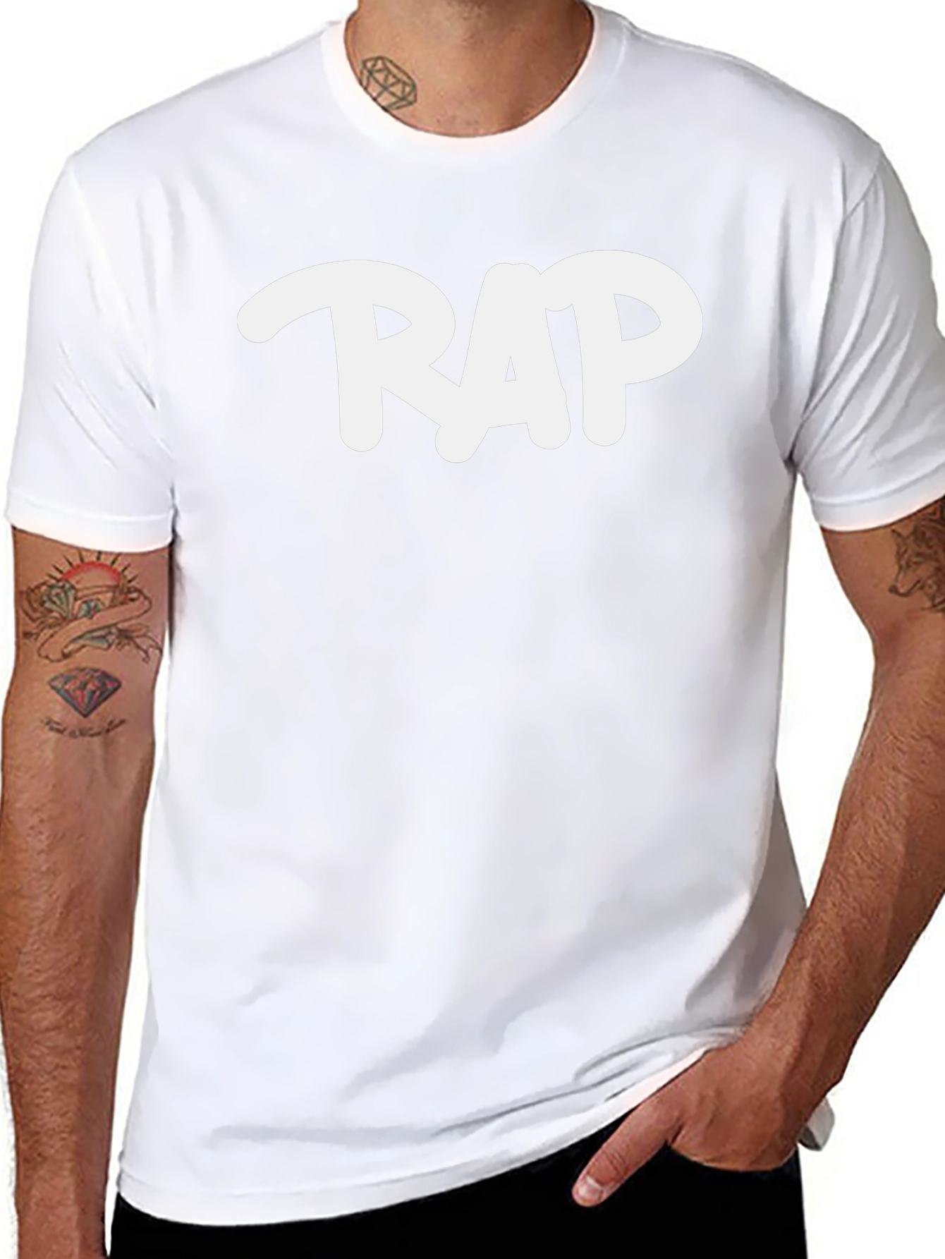 RAP Graphic Tee - Bold Style Classic Fit