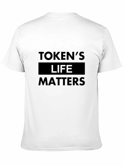 Tokens Life Matters Graphic Black T-Shirt