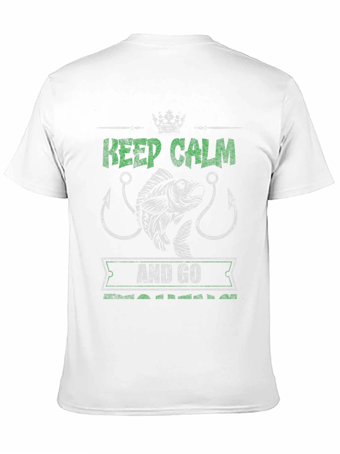 Keep Calm & Go Fishing T-Shirt - Angler Gift
