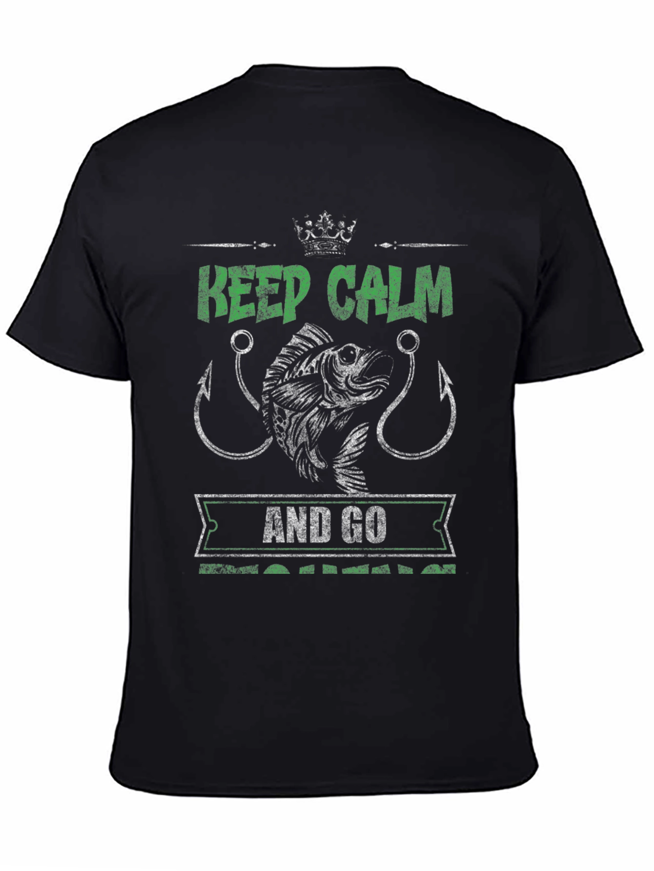 Keep Calm & Go Fishing T-Shirt - Angler Gift