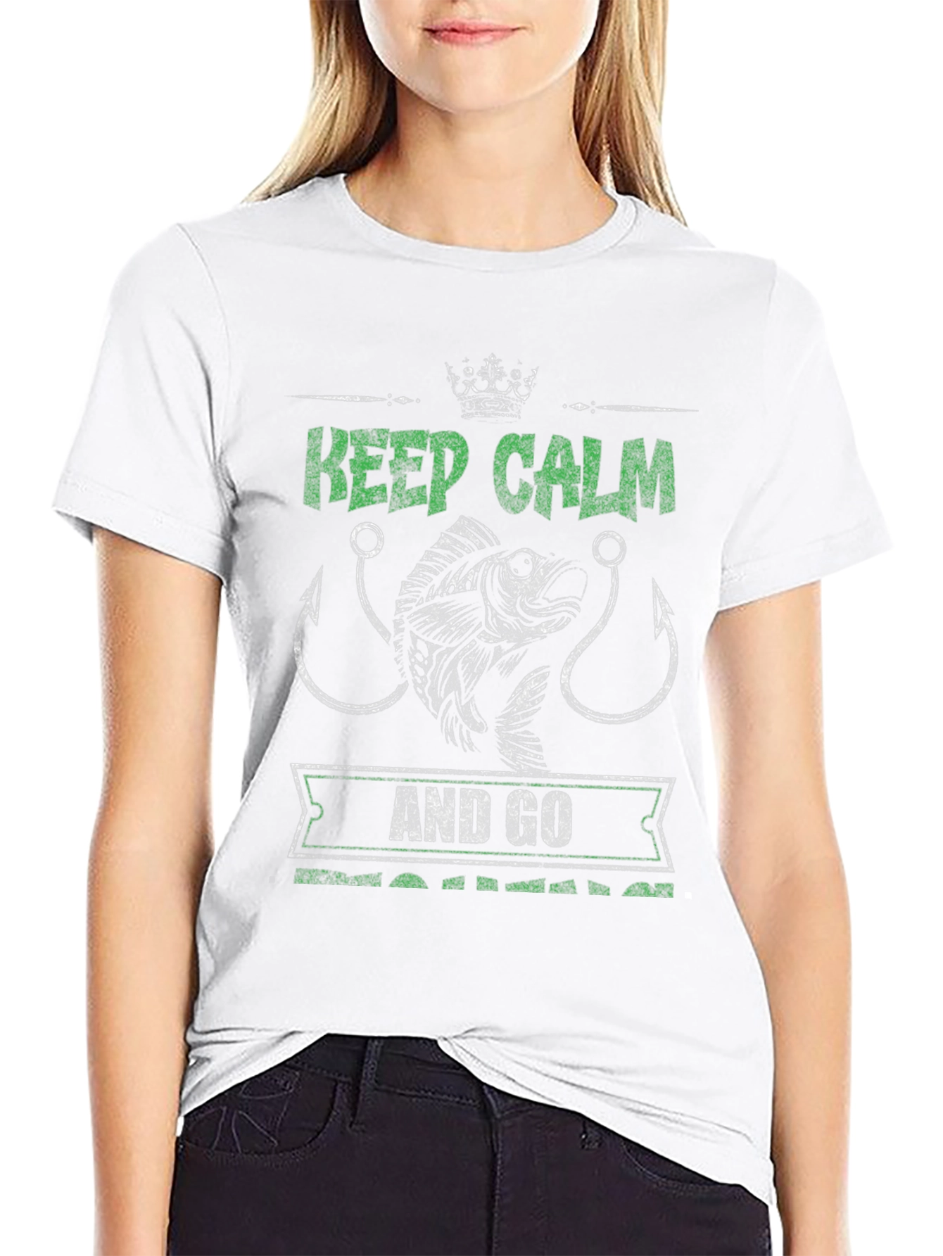 Keep Calm & Go Fishing T-Shirt - Angler Gift