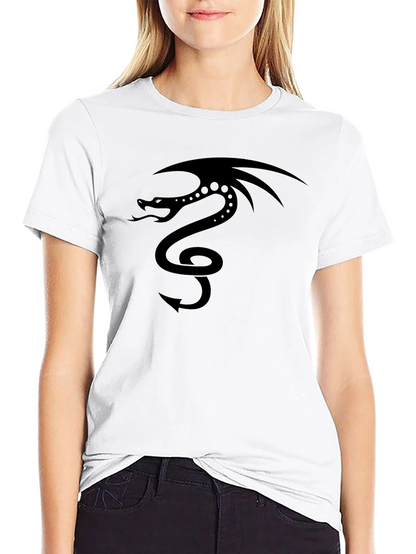 Black Dragon Graphic Tee - Stylish Mens T-Shirt