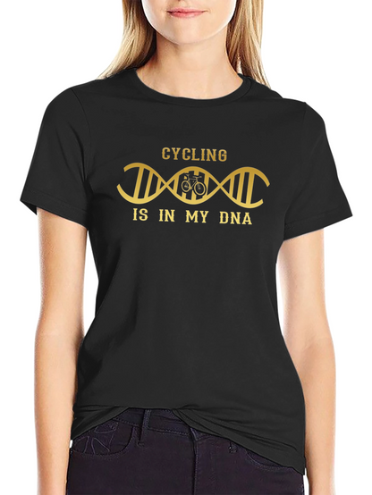 Cycling DNA Graphic T-Shirt - Ride in Style