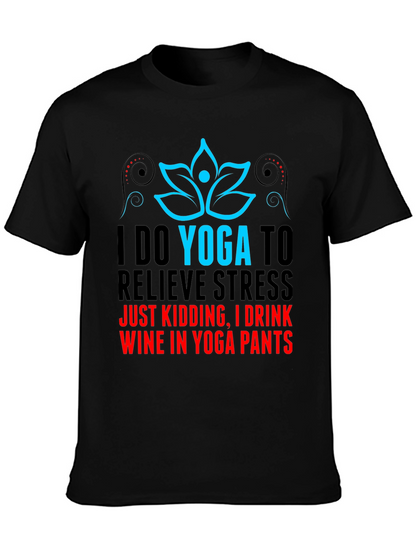 Yoga & Wine Graphic Tee