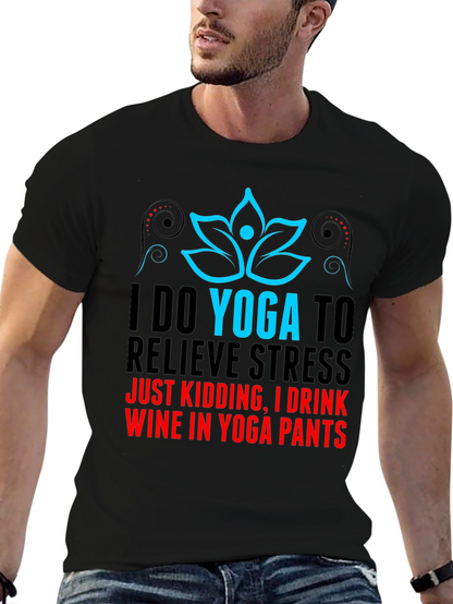 Yoga & Wine Graphic Tee