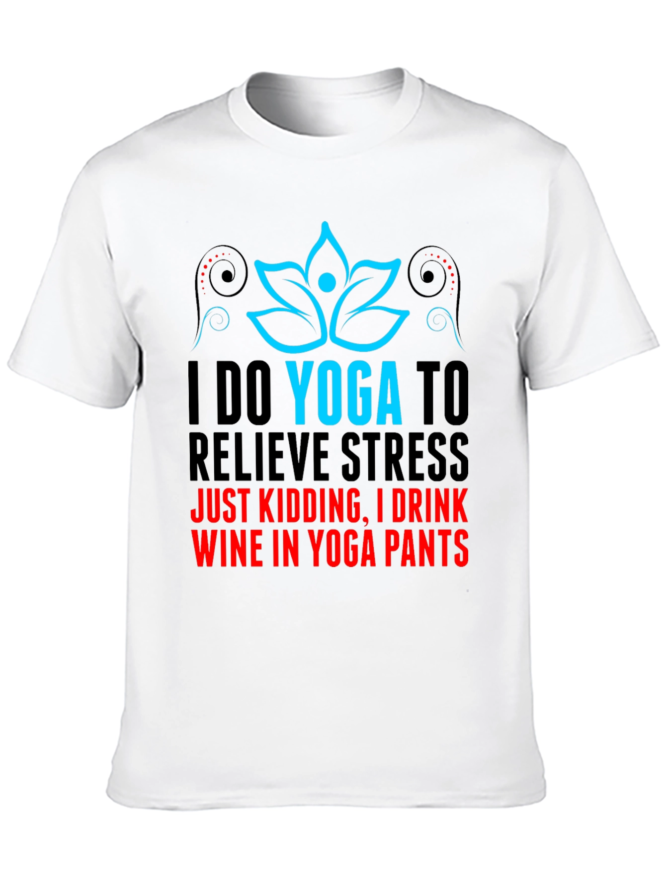 Yoga & Wine Graphic Tee