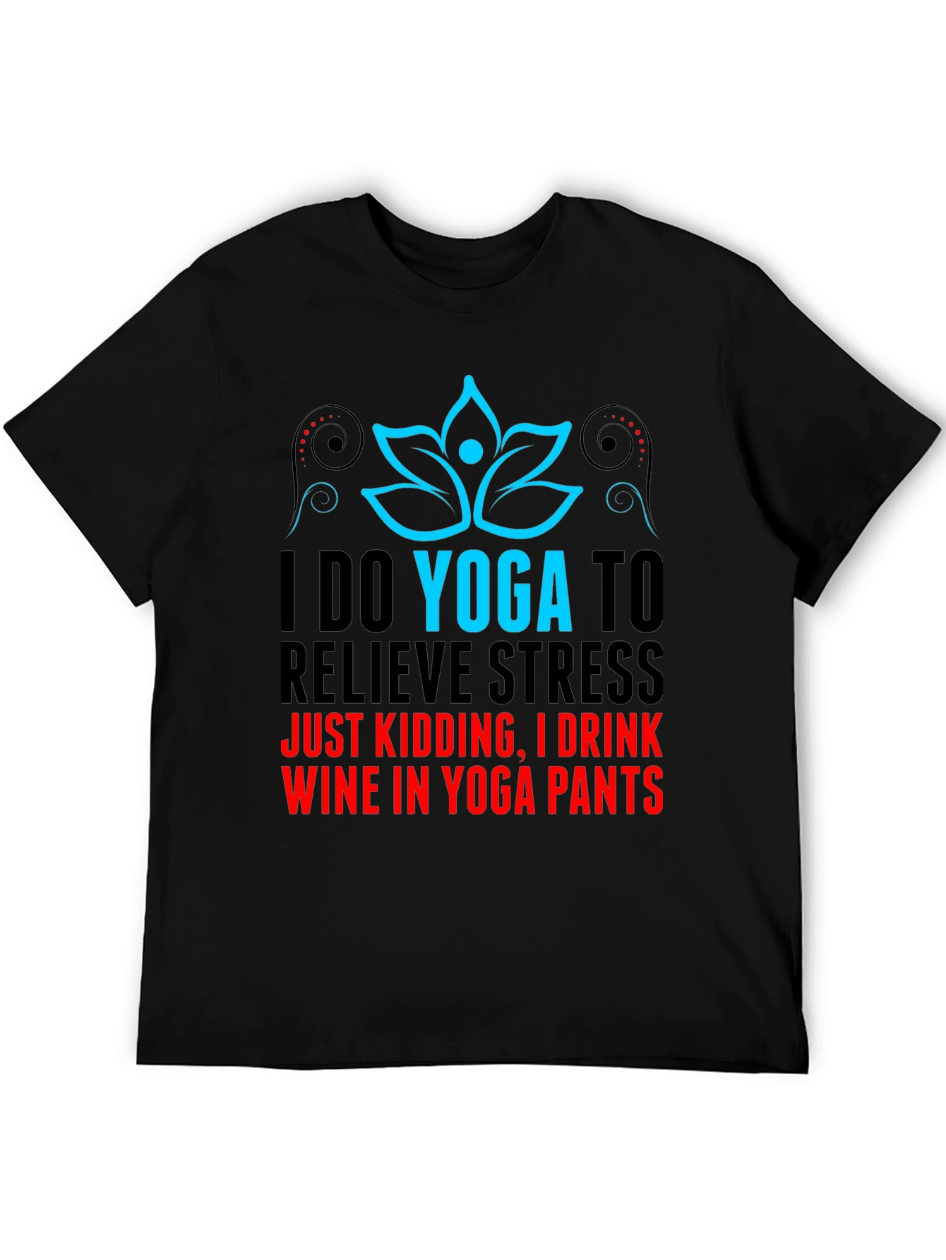 Yoga & Wine Graphic Tee