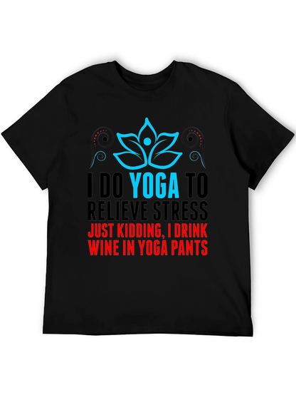 Yoga & Wine Graphic Tee