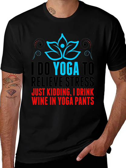 Yoga & Wine Graphic Tee