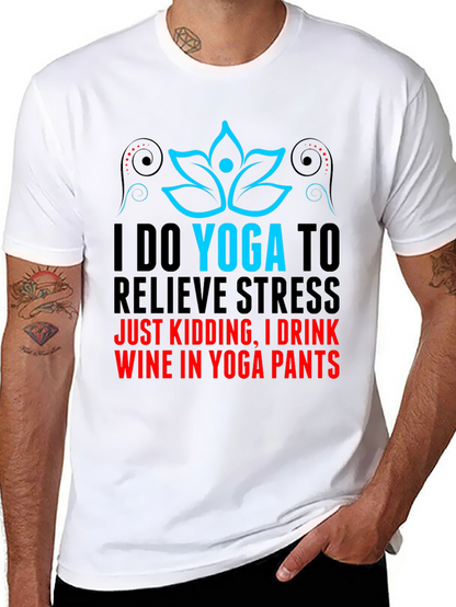 Yoga & Wine Graphic Tee