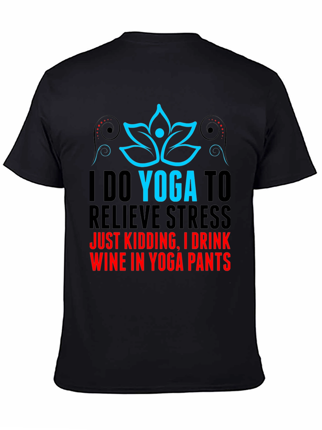 Yoga & Wine Graphic Tee