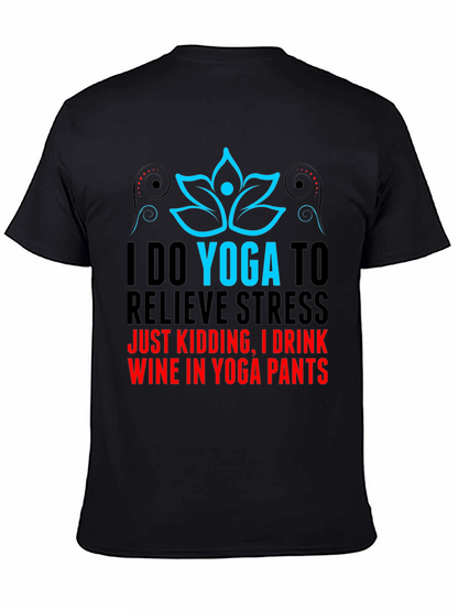 Yoga & Wine Graphic Tee