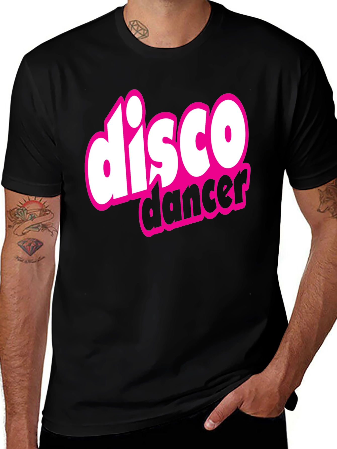 Disco Dancer Black T-Shirt