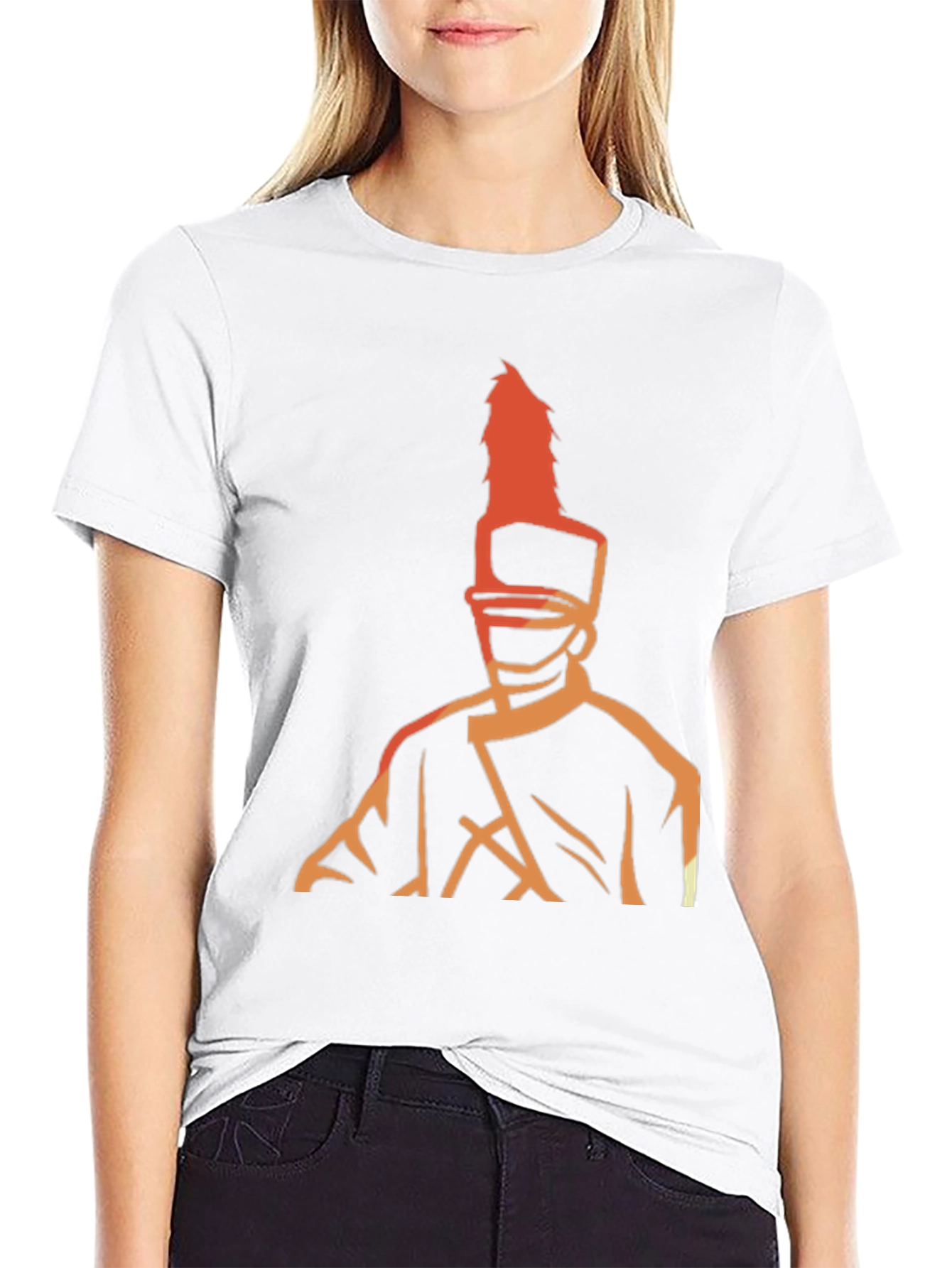 Marching Band Drum Major Graphic Tee