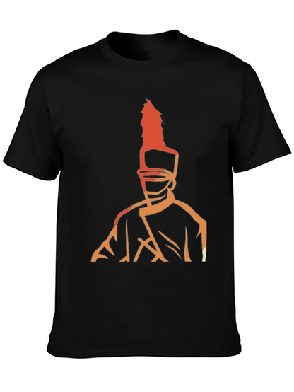 Marching Band Drum Major Graphic Tee
