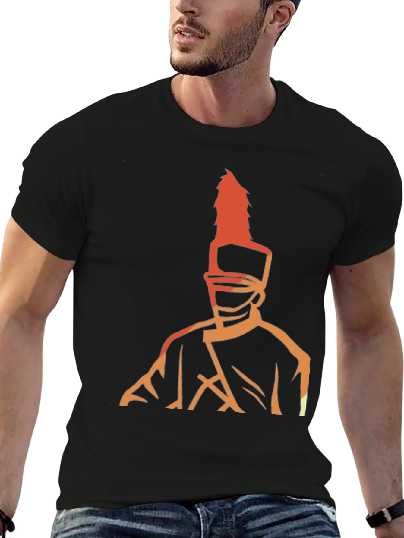 Marching Band Drum Major Graphic Tee