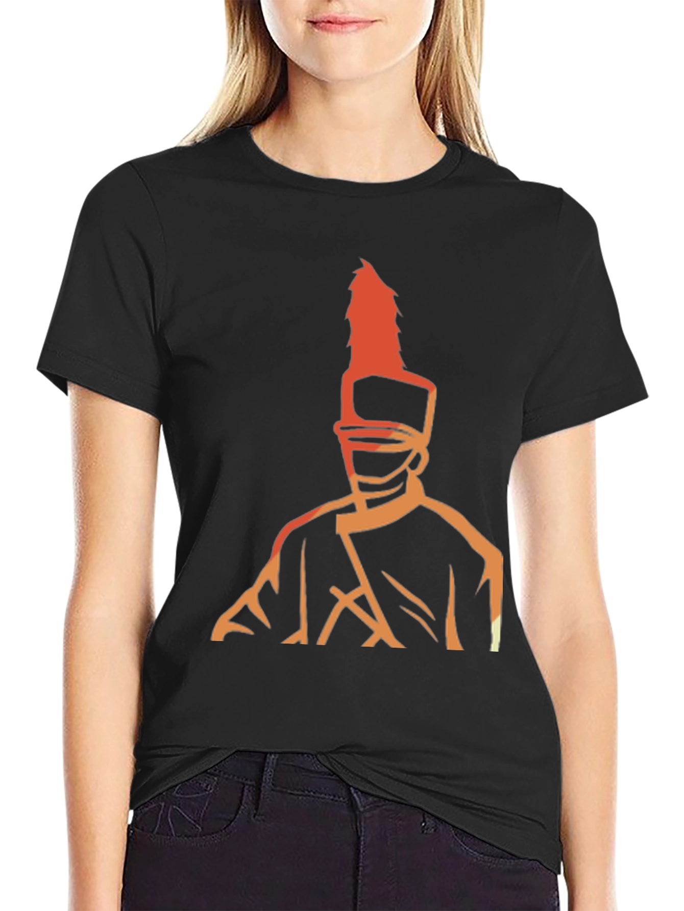 Marching Band Drum Major Graphic Tee