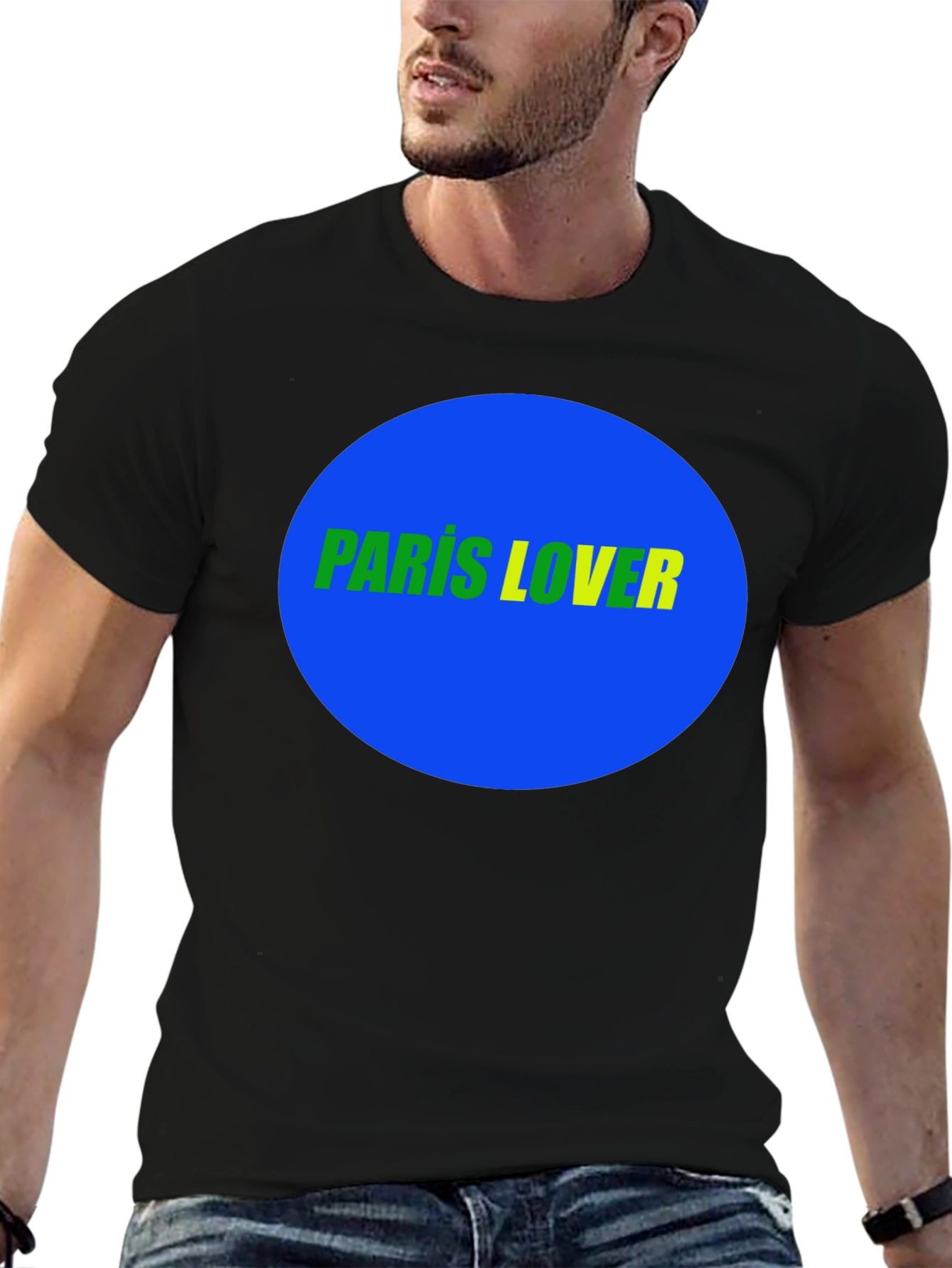 Paris Lover Graphic T-Shirt - Bold Design