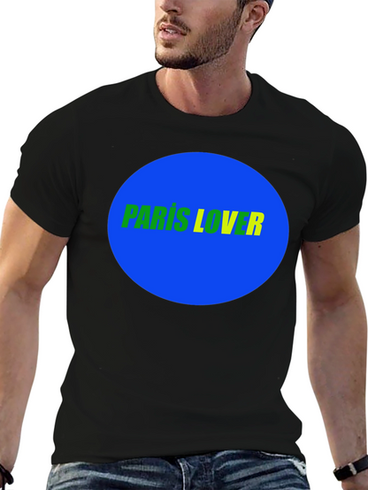 Paris Lover Graphic T-Shirt - Bold Design