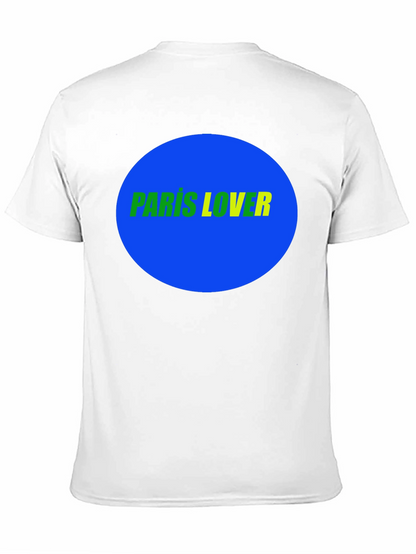 Paris Lover Graphic T-Shirt - Bold Design